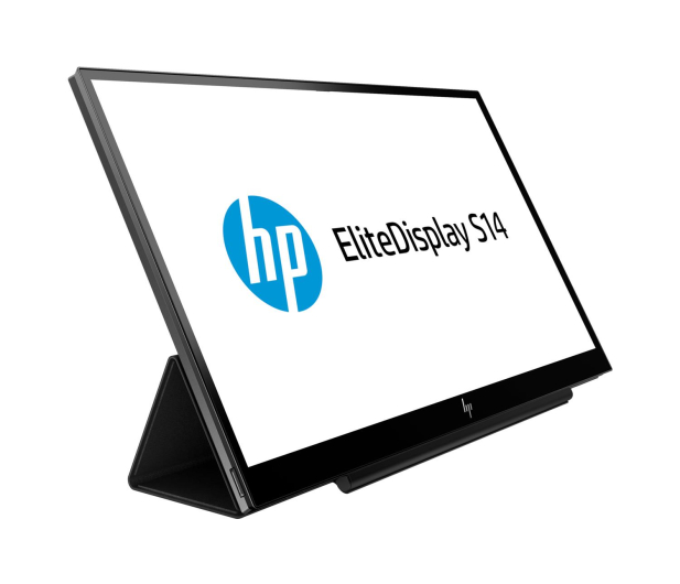 HP 14'' EliteDisplay S14 3HX46AA Czarny - 1461039 - zdjęcie 2